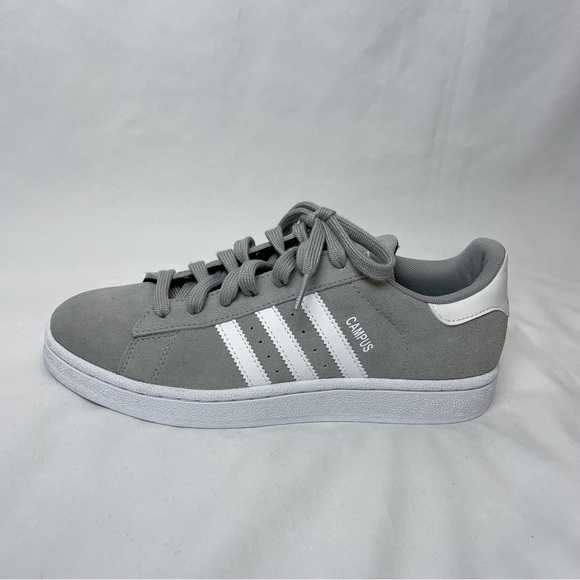 Adidas Originals Campus 80s grey and white sneakers - Picture 2 of 9